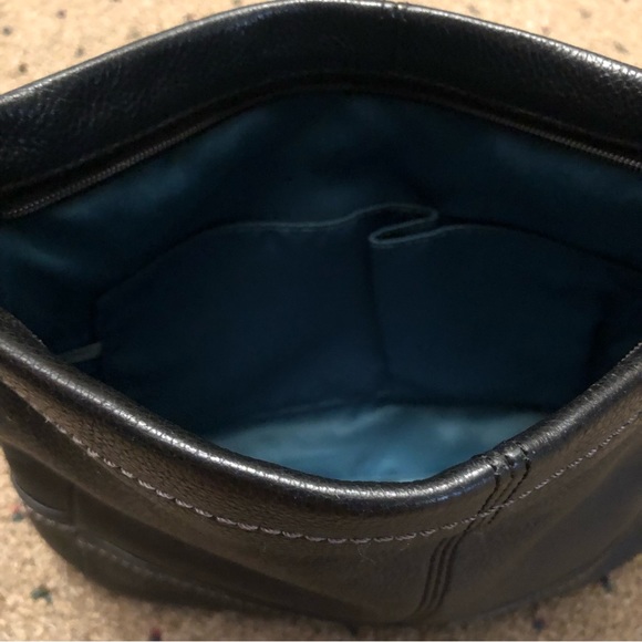 Coach Black Pebbled Leather Hobo Shoulder Bag - Picture 8 of 14